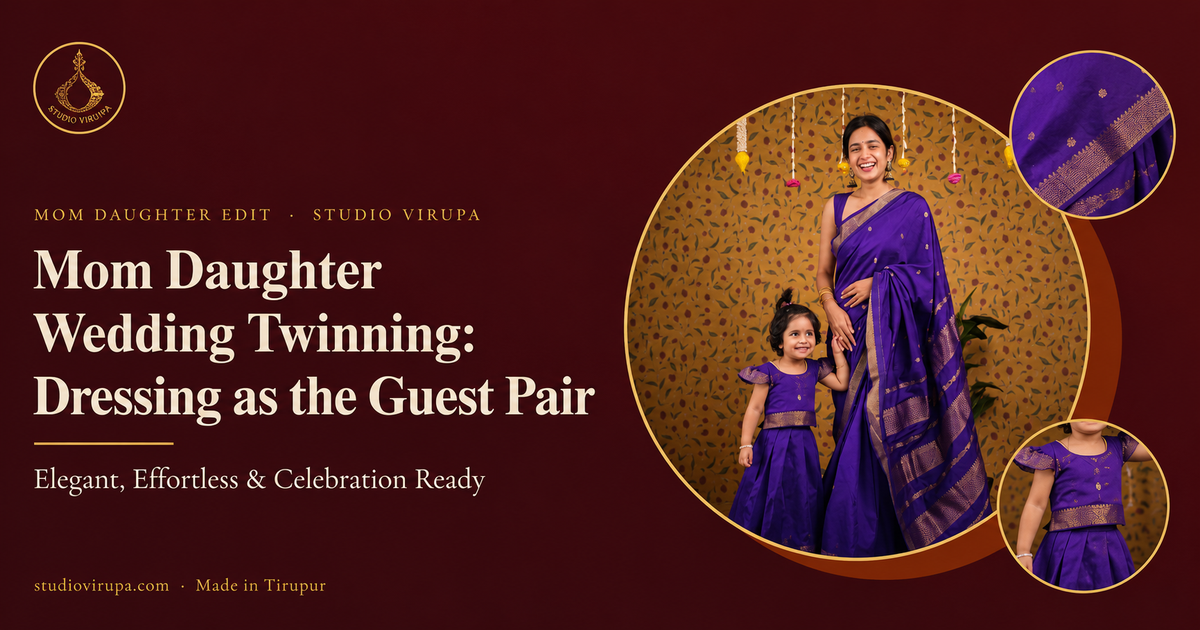 Mom Daughter Wedding Twinning: Dressing as the Guest Pair