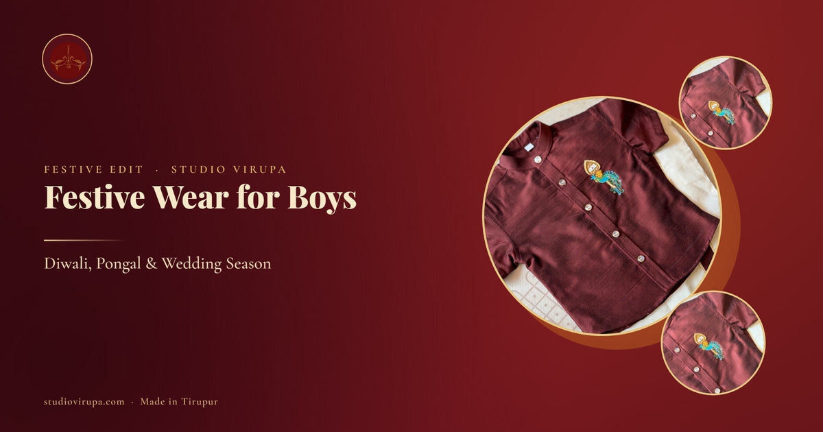 Festive Wear for Boys: Diwali, Pongal and Wedding Season Sorted