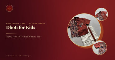 Dhoti for Kids: Types, How to Tie It and What to Buy