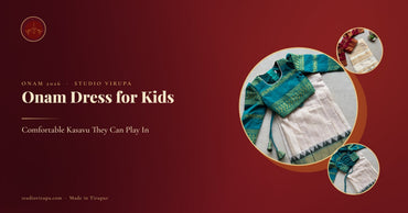 Onam Dress for Kids: Comfortable Kasavu Looks They Can Play In