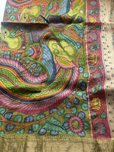 Hand Painted Mangalgiri Silk