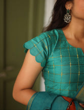 Amudham - Raw Silk 3-Piece Suit Set with Kalamkari Dupatta