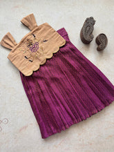 Brocade Crop Top and Skirt