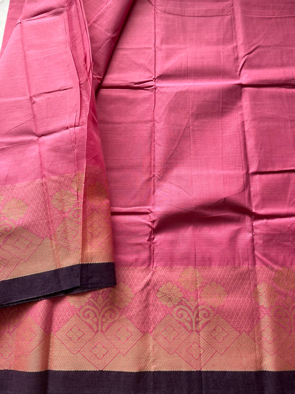 Chettinad Cotton Saree - Pongal Collection