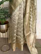 Pure Molten Gold Tissue Saree