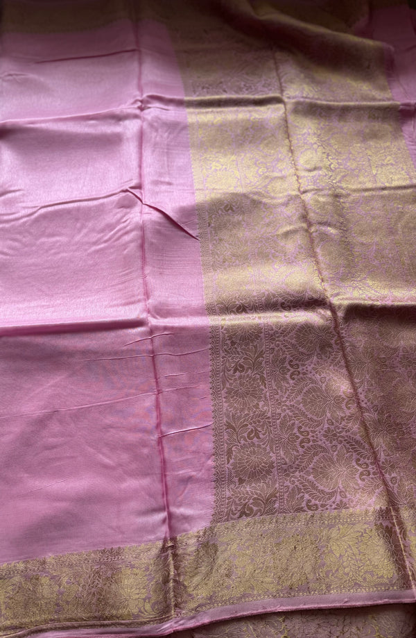 Dola Silk Zari Border Saree