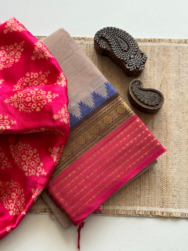 Chettinad Cotton Saree - Diwali Collection