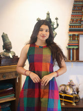 Kadhambam - Madras Checks Co-ord Set