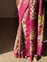 Semi Dola Silk Patola Saree