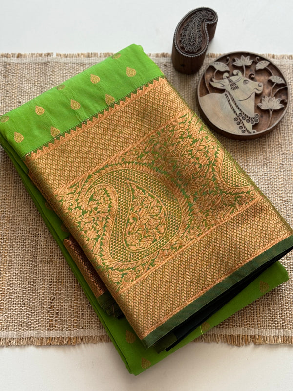 Semi Kanchi Silk Saree