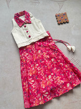 Megha - Crop top and skirt