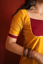 Pallavi - Raw Silk 3-Piece Suit Set with Kalamkari Dupatta