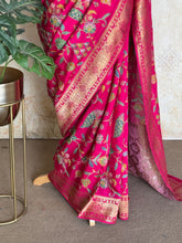 Subhadra - Kalamkari Inspired Embroidery Saree