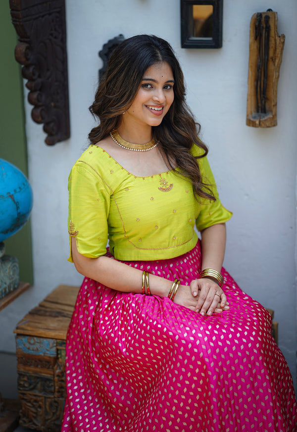 Bhumika - Women Top and Skirt Festive Edit