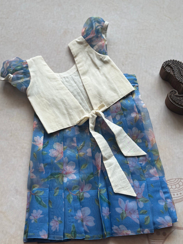 Organza Crop top and Skirt - Vishu Edit