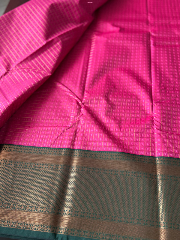 Semi Kanchi Silk Saree