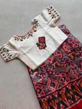 Patola Skirt With Embroidered Top