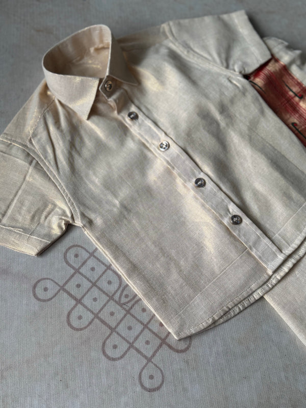 Boys Dhoti and Shirt - Onam FastTrack