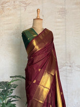 Semi Kanchi Silk Saree – Festive & Ethnic Wear