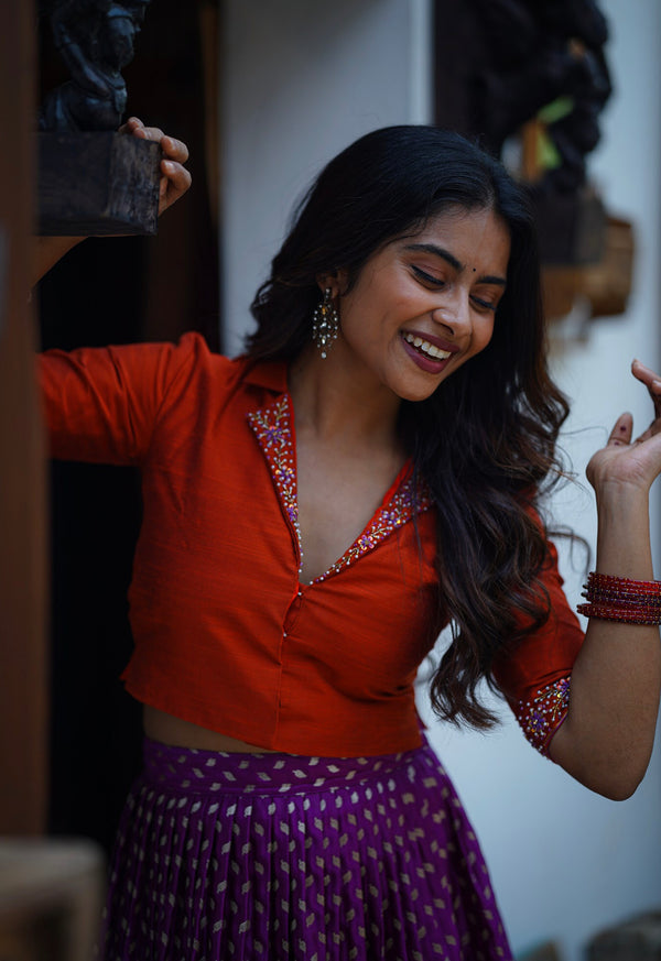 Bhumika - Women Top and Skirt Festive Edit