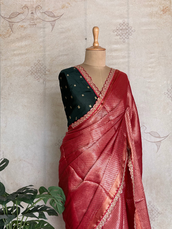 Narmada - Pure Tissue Mushru Silk Saree