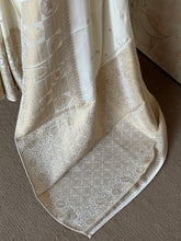 Vrishti - Mushru Satin Silk Saree with Grand Antique Zari Border
