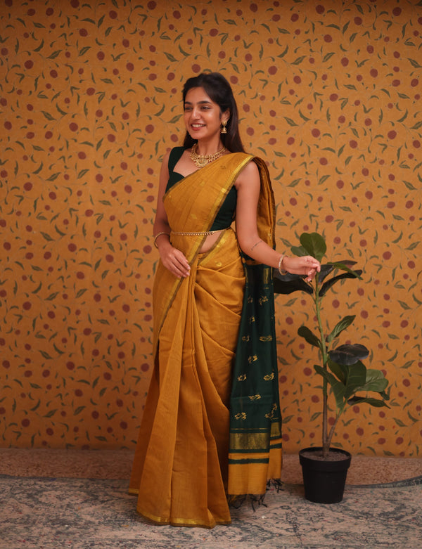 Maheshwari Silk Cotton Saree