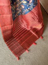 Chandini - Kalamkari Antique Zari Border Saree