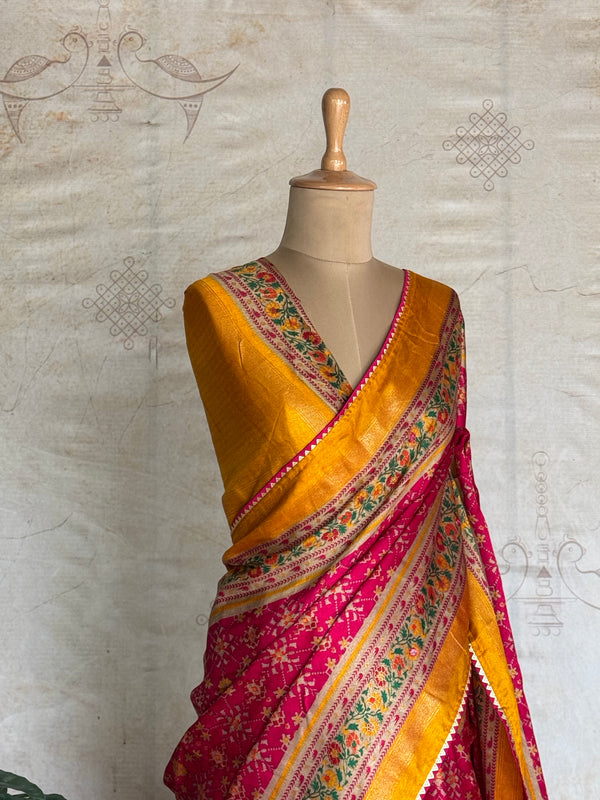 Rukmini - Patola Saree with Embellishments
