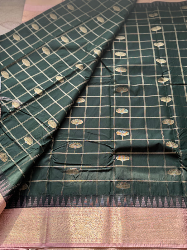 Semi Kanchi Silk Saree
