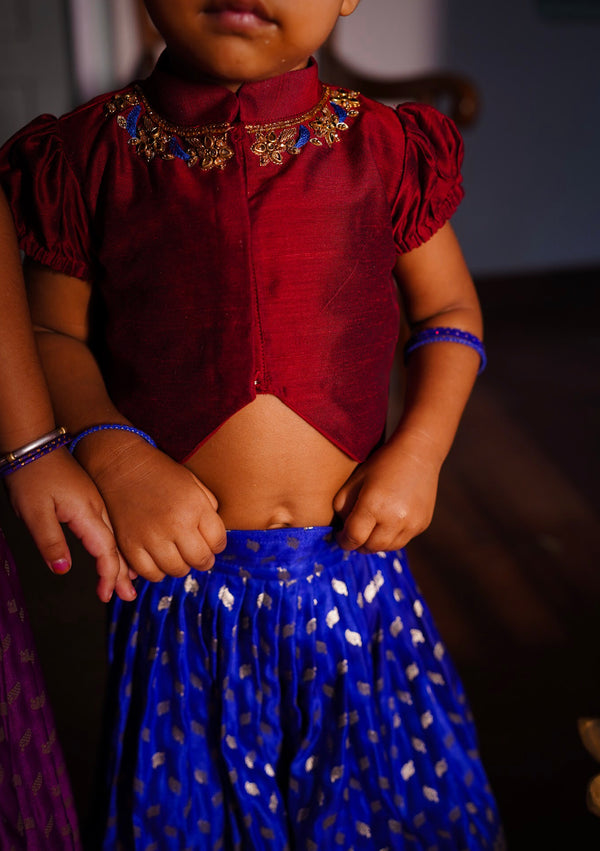 Esha - Crop Top and Skirt Occasion Edit