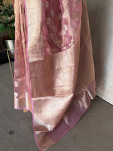 Pure Molten Gold Tissue Saree