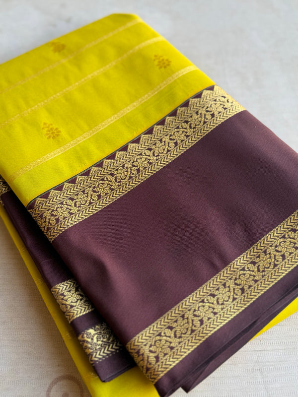 Semi Kanchi Silk Saree