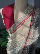 Pure Silk Tissue Georgette Saree