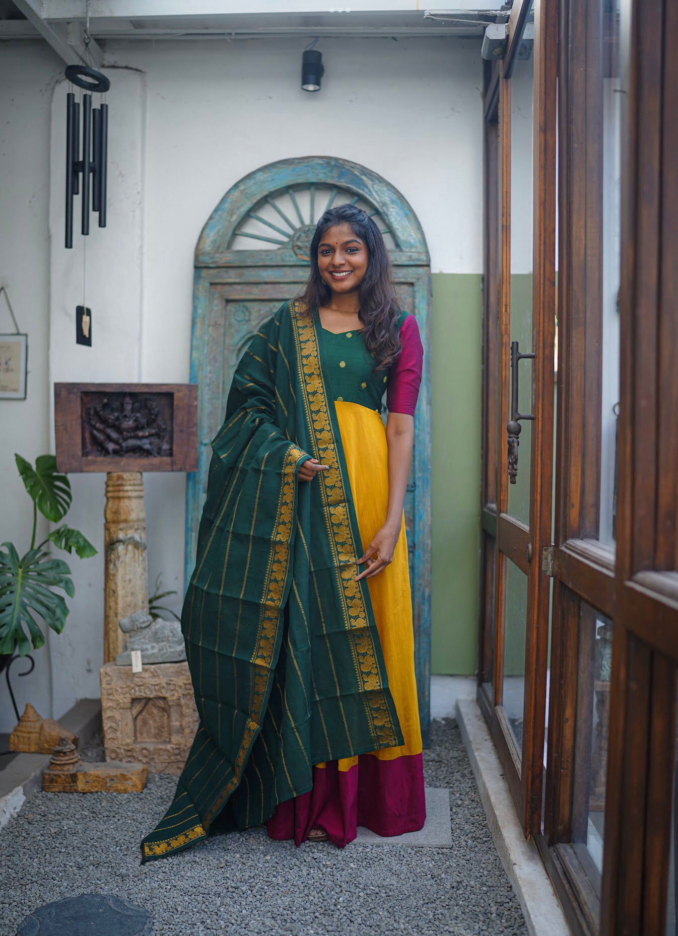 South Indian Traditional Dress for Women - Sarees, Gowns & Outfits | Studio  Virupa