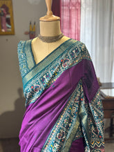 Cotton Patola Saree With Mirror Work
