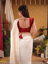Raw Silk Blouse