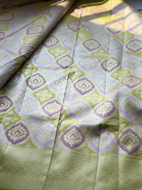 Semi Kanchi Silk Saree