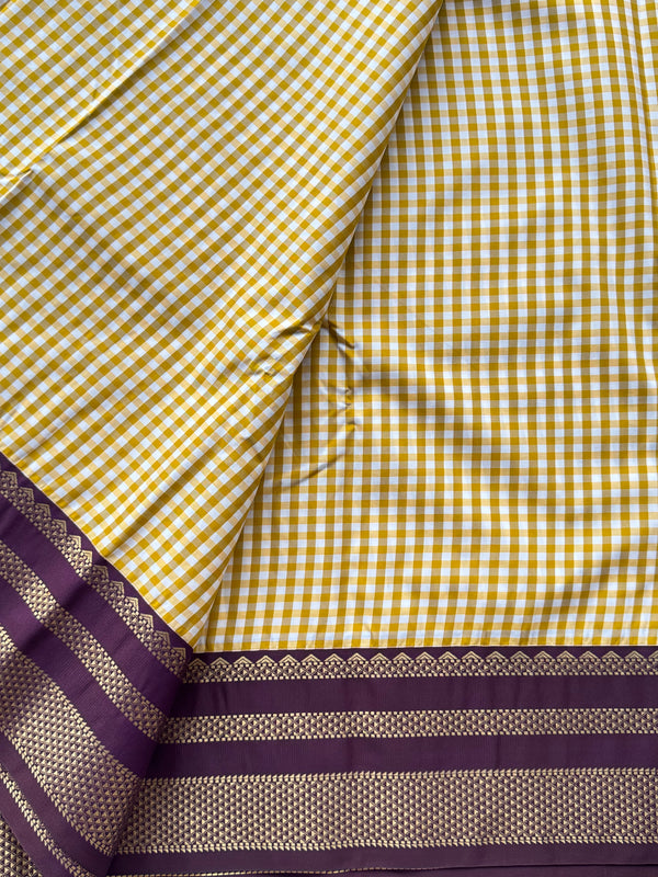 Semi Kanchi Silk Saree