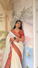 Diva X Madras Kattam Cotton Saree