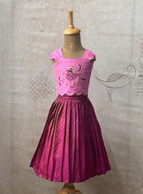 Brocade Crop Top and Skirt