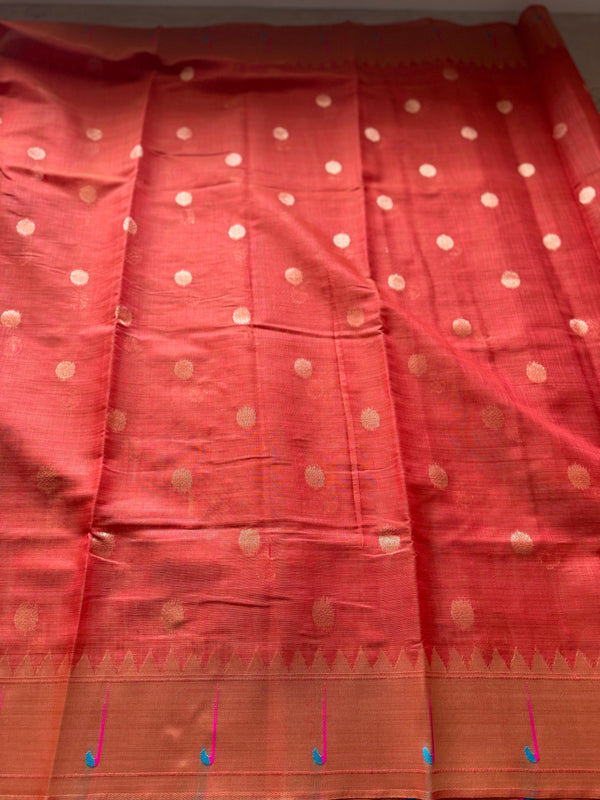 Linen Paithani