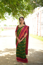 Janaki Sungudi Cotton Saree – Handcrafted Madurai Sungudi Saree in Soft Cotton
