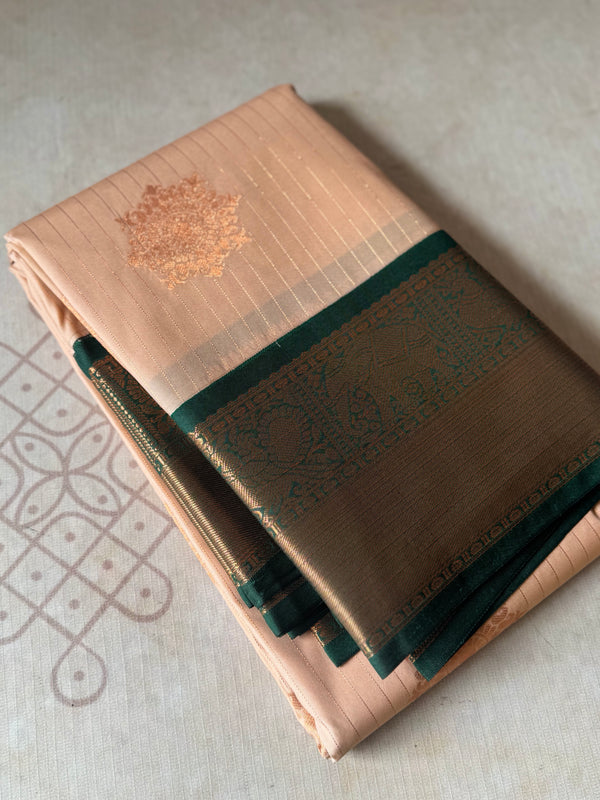 Semi Kanchi Silk Saree