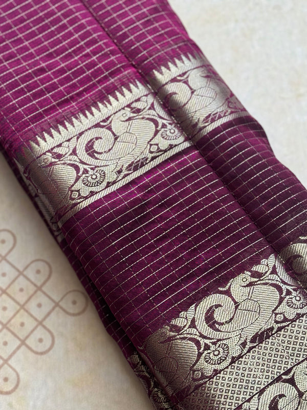 Mangalgiri Silk Cotton Saree