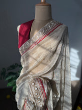 Pure Silk Tissue Georgette Saree