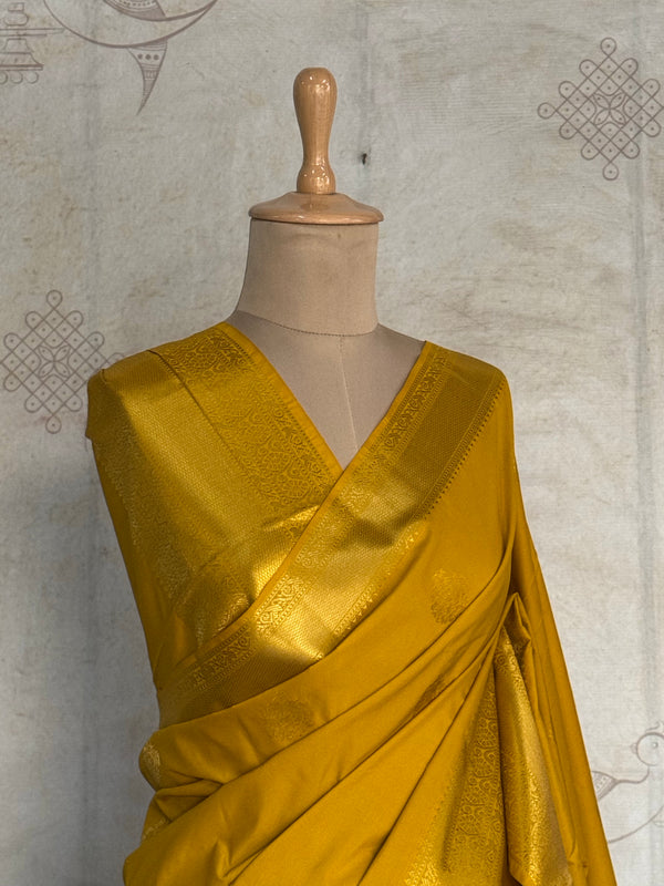 Lakshya Semi Kanchi Silk Saree (Navaratri Collection)