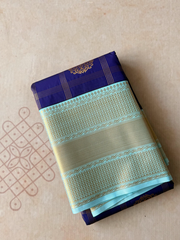 Semi Kanchi Silk Saree