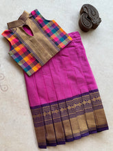 Chettinad Cotton Skirt & Madras Checks Top