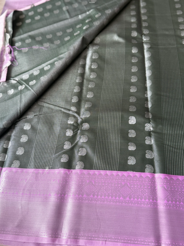 Semi Kanchi Silk Saree